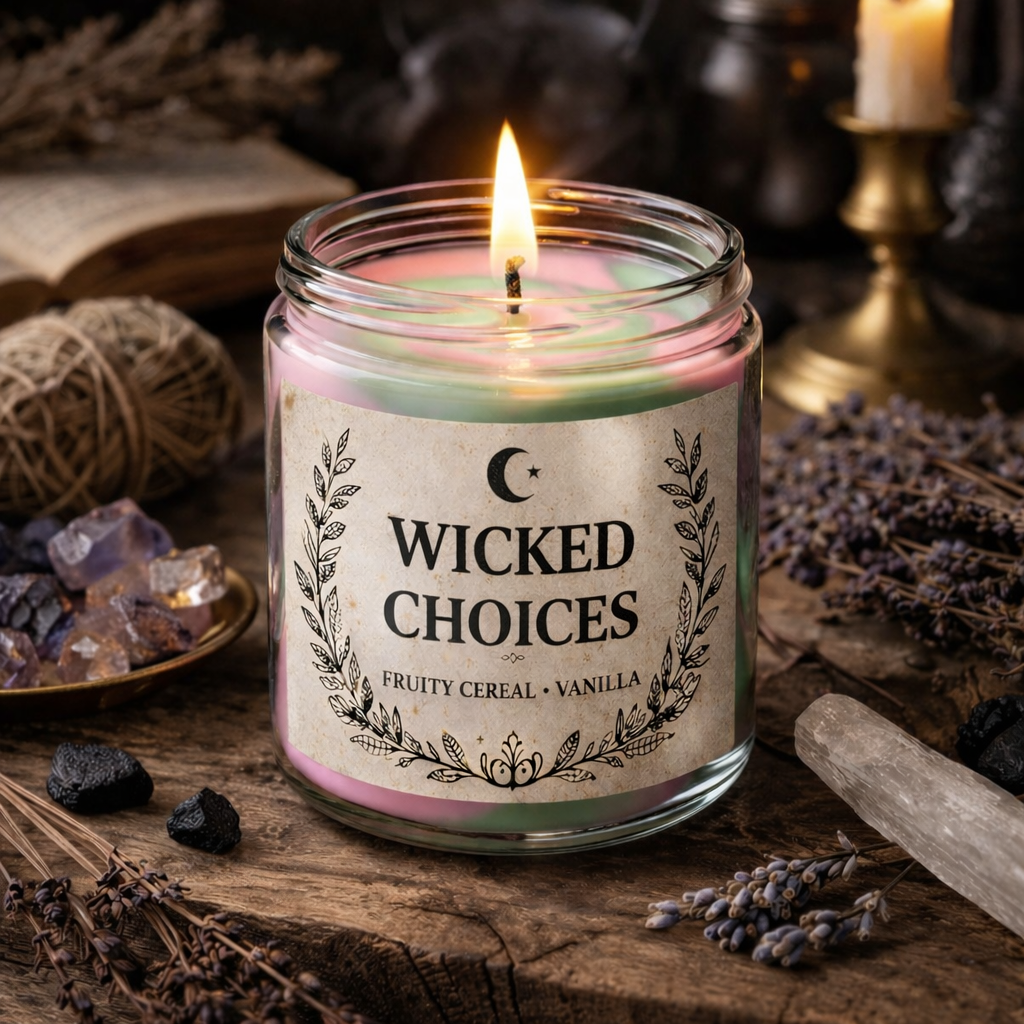 Wicked Choices 7 oz Soy Wax Candle