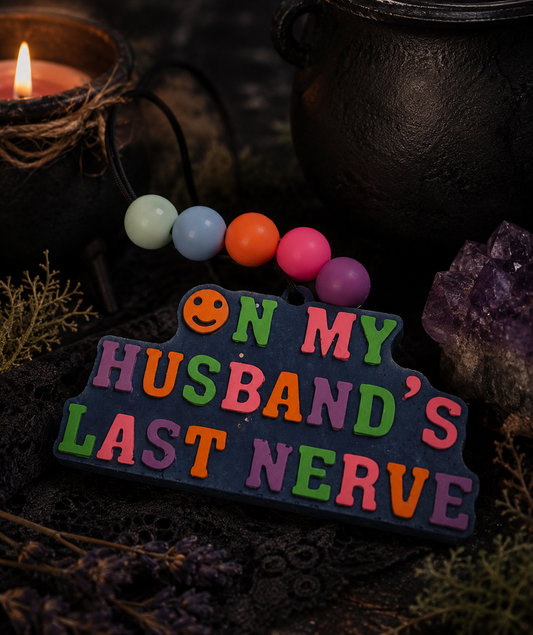 Small Husbands Nerve Freshie Car/Room Freshener