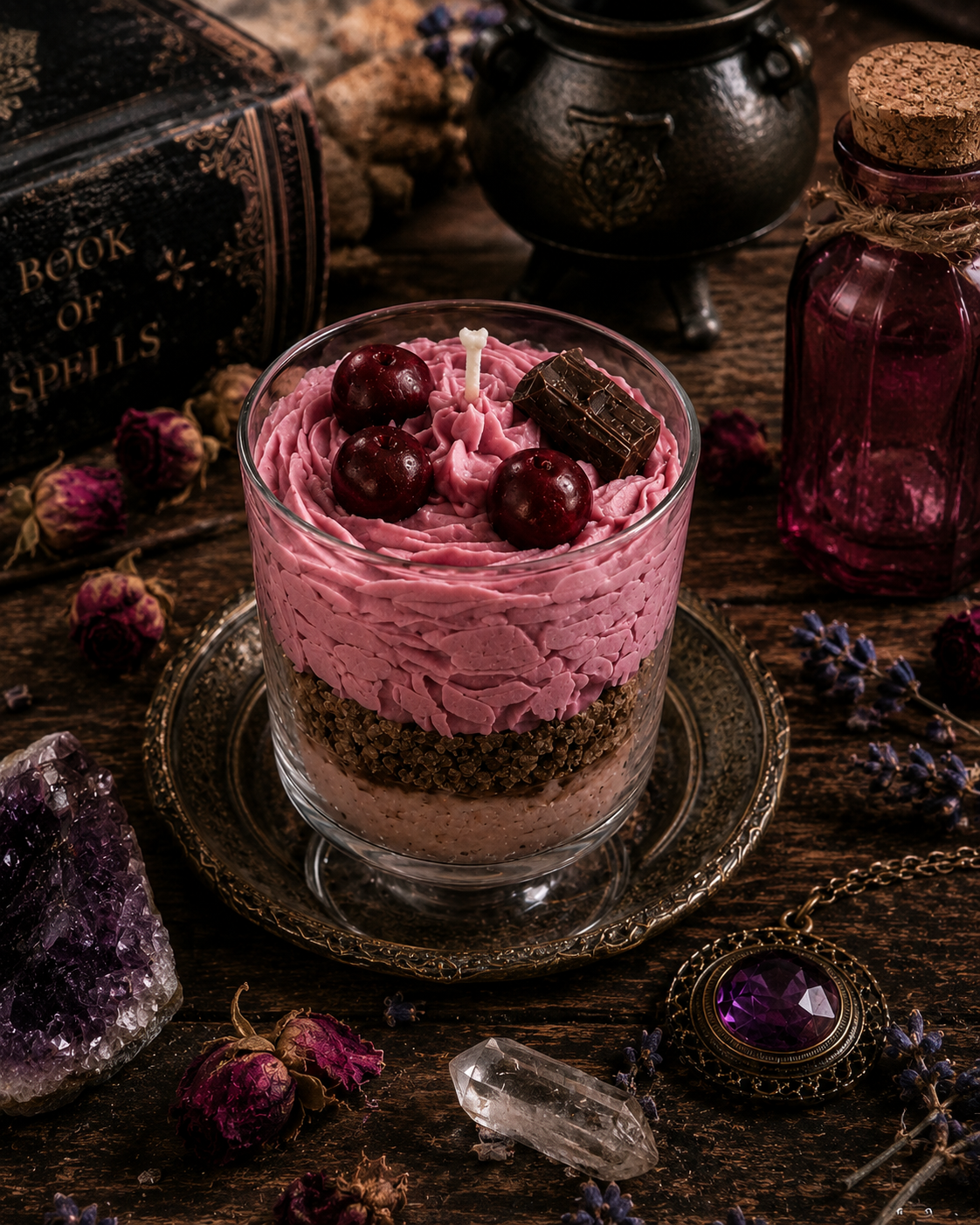 Cherries and Chocolate Candle 7oz